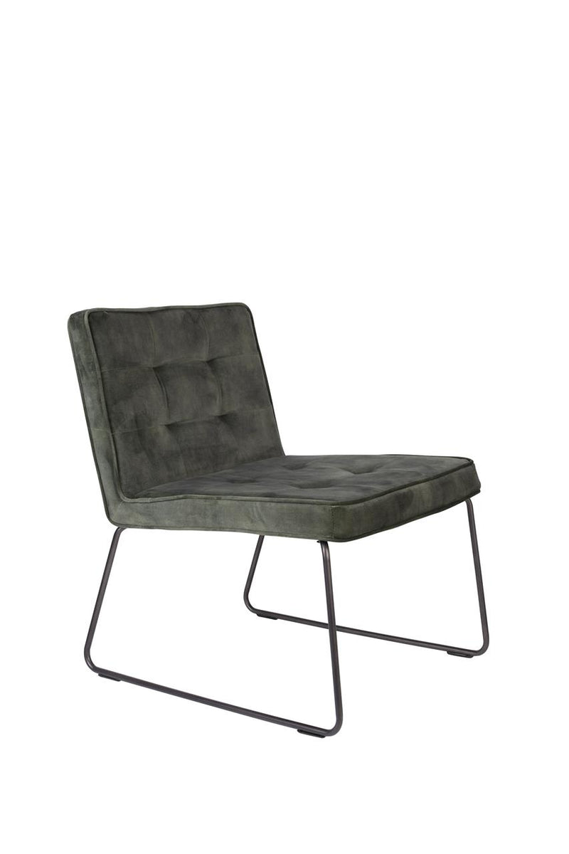 Lounge Chair Clark Grey Green - Majorr