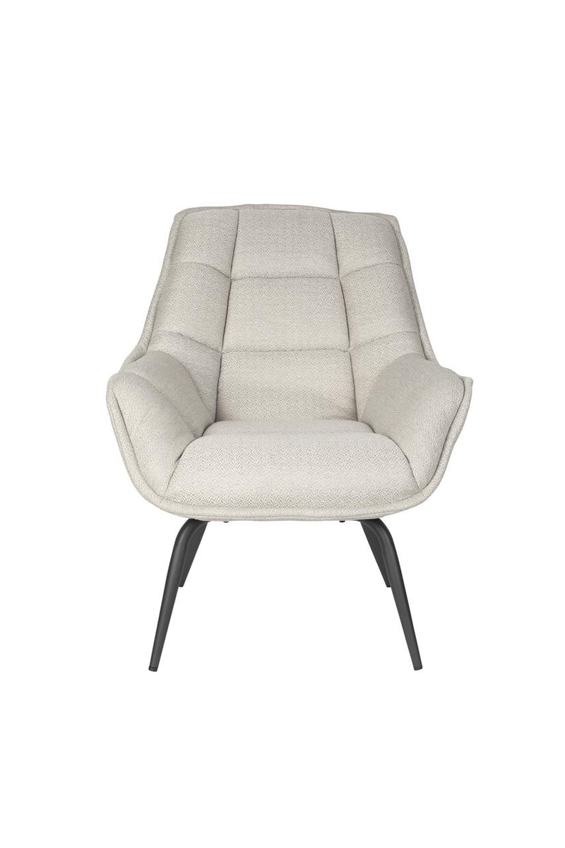 Lounge Chair Comfortable Thomas Grey - Majorr