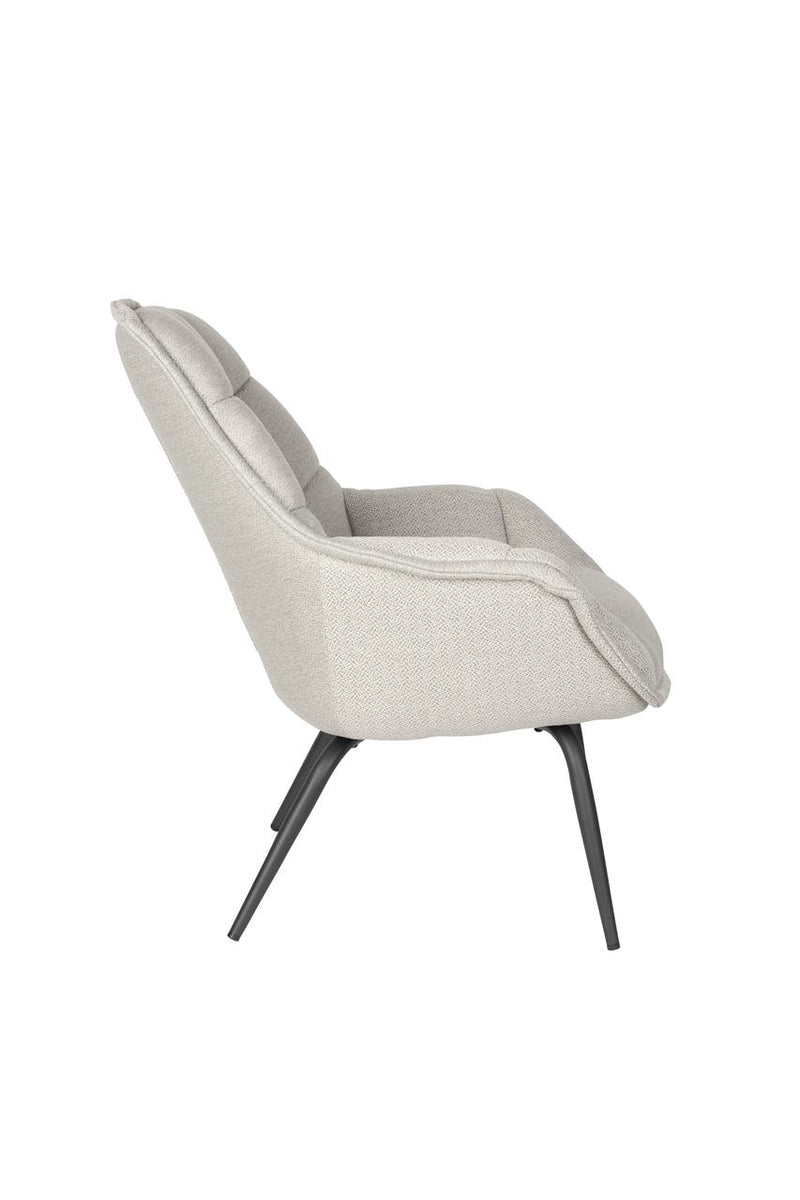 Lounge Chair Comfortable Thomas Grey - Majorr