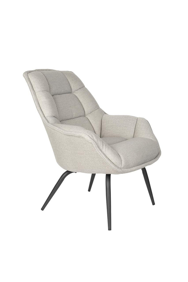 Lounge Chair Comfortable Thomas Grey