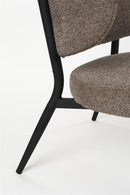 Lounge Chair Sanne Brownie - Majorr