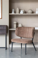 Lounge Chair Sanne Orange Grey - Majorr