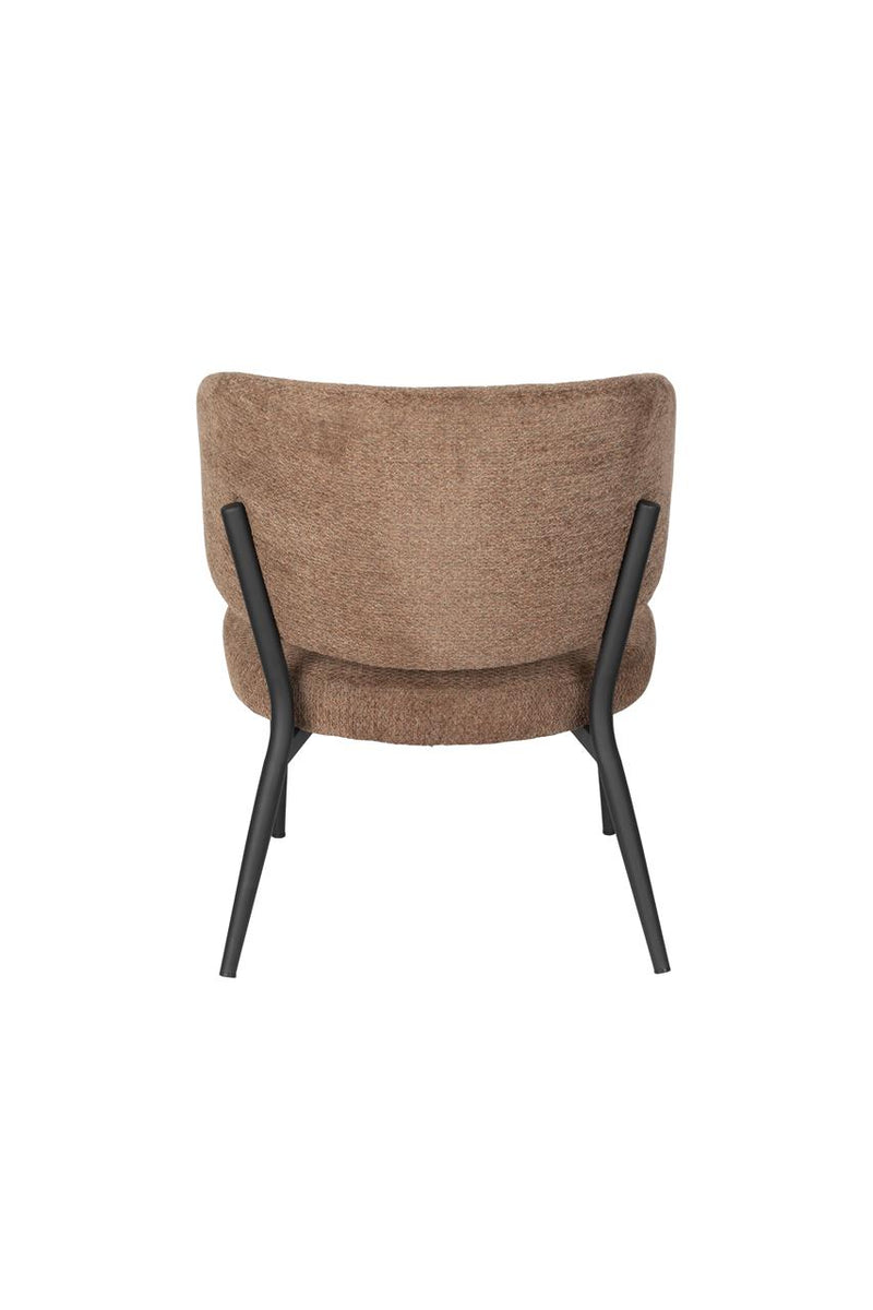 Lounge Chair Sanne Orange Grey - Majorr