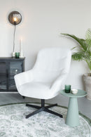 Lounge Chair Yuki Off White - Majorr