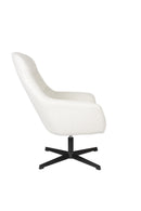 Lounge Chair Yuki Off White - Majorr
