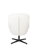 Lounge Chair Yuki Off White - Majorr