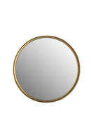 Mirror Matz Round Antique Brass - Majorr