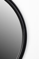 Mirror Matz Round Black - Majorr