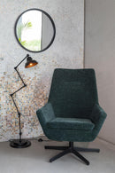 Mirror Matz Round Black - Majorr