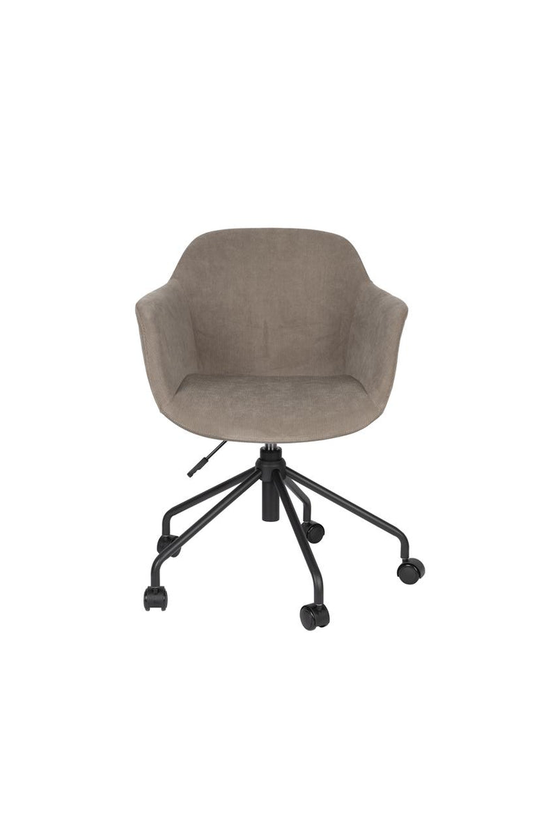 Office Chair Junzo Rib Grey - Majorr