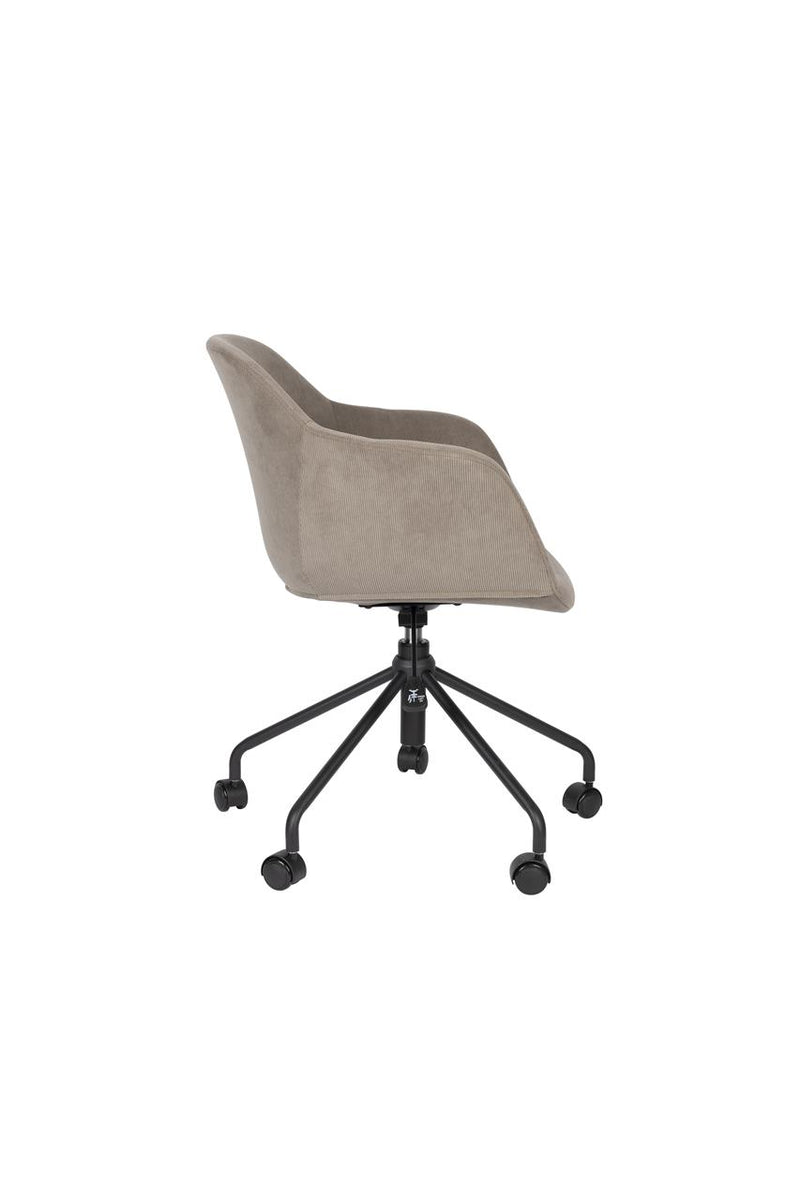 Office Chair Junzo Rib Grey - Majorr