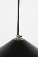 Pendant Lamp Aysa Wide Black - Majorr