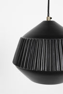 Pendant Lamp Aysa Wide Black - Majorr