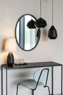 Pendant Lamp Aysa Wide Black - Majorr