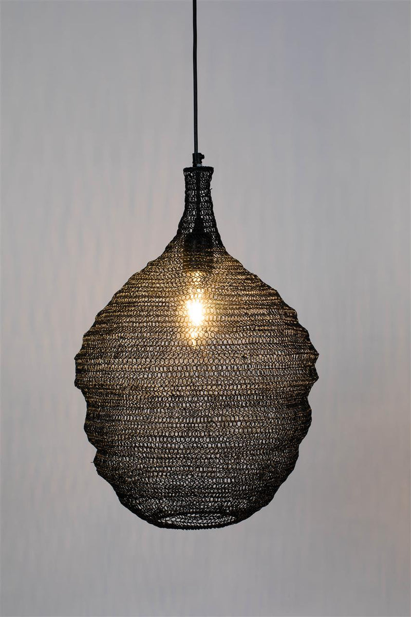 Pendant Lamp Lena M Black - Majorr