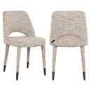 Eetkamerstoel Cecilia trendy nature (Set of 2)
