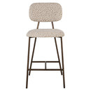 Counterstoel Xenia beige leopard fire retardant (Set of 2)