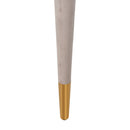 Eetkamerstoel Gia khaki velvet fire retardant