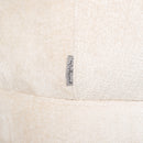 Lounge stoel Venus white chenille