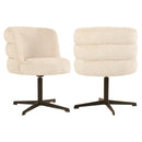Eetkamerstoel Alexander Jones cream fusion swivel (Chadwick)