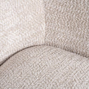 Lounge stoel Estelle lovely cream swivel