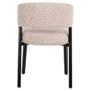 Eetkamerstoel Zeno beige leopard