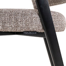Eetkamerstoel Zeno earth tweed