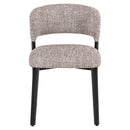 Eetkamerstoel Zeno earth tweed