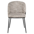 Eetkamerstoel Elvi trendy nature fire retardant (Set of 2)