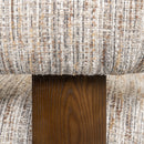 Lounge stoel Arabella greige coco