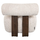 Lounge stoel Arabella lovely cream