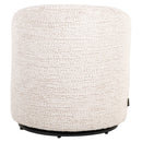 Lounge stoel Jackie lovely cream swivel kids