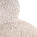 Lounge stoel Jackie lovely cream swivel kids