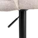 Barstoel Nikki biscotti swivel fire retardant