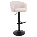 Barstoel Nikki biscotti swivel fire retardant