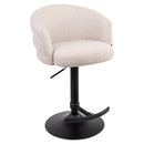 Barstoel Nikki biscotti swivel fire retardant
