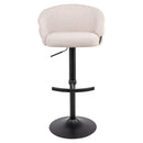 Barstoel Nikki biscotti swivel fire retardant