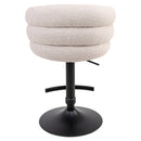 Barstoel Nikki biscotti swivel fire retardant