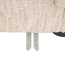 Bank Pandora beige angora lounge left
