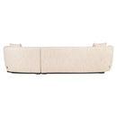 Bank Pandora beige angora lounge right