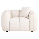 Lounge stoel Jezebel cream fancy