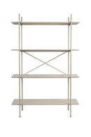 Shelf Cabinet Marcio Beige - Majorr
