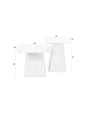 Side Table Baru (Set of 2) - Majorr