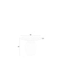 Side Table Karula Low - Majorr