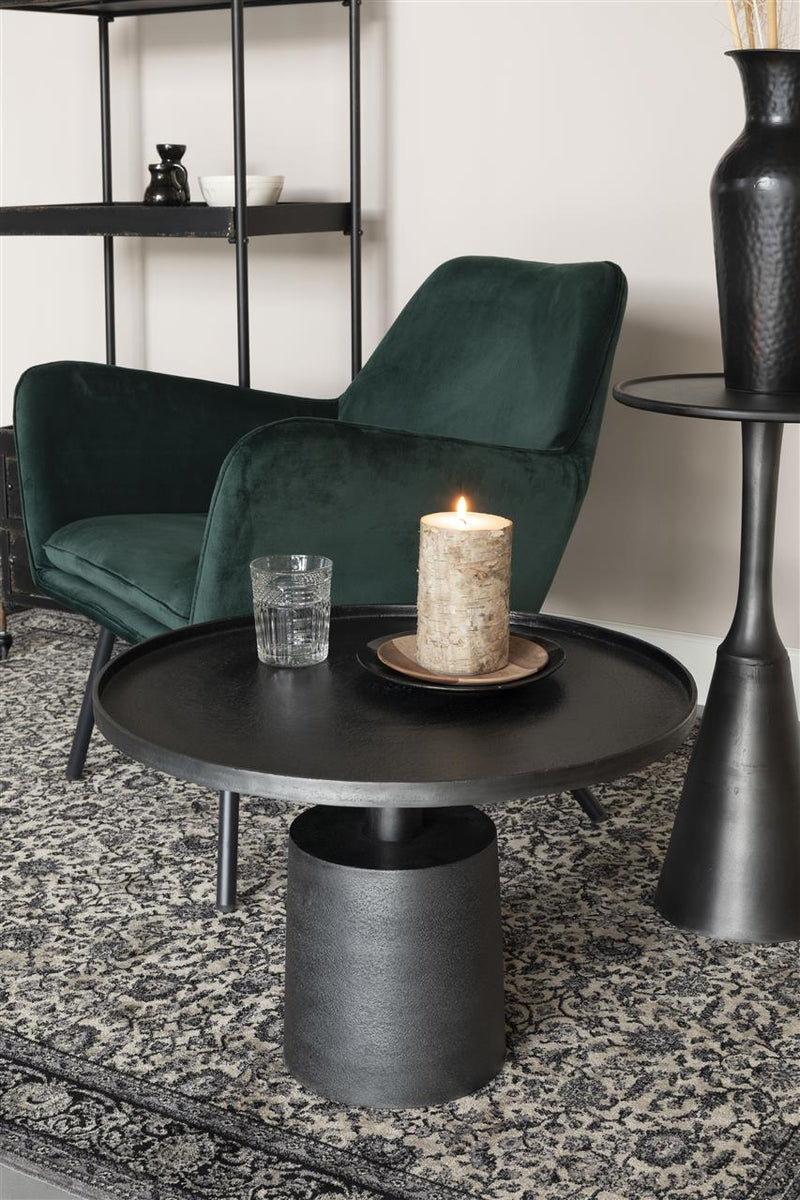 Side Table Noah Antique Black - Majorr