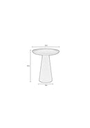 Side Table Ringar Large Rose Pink - Majorr