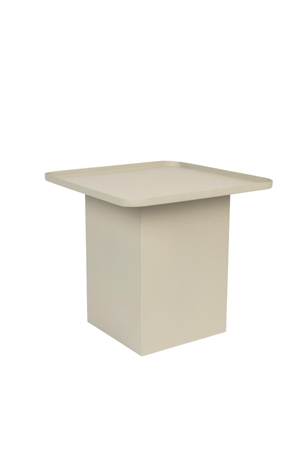 Side Table Sverre Square Ivory - Majorr