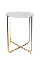 Side Table Timpa Marble White - Majorr