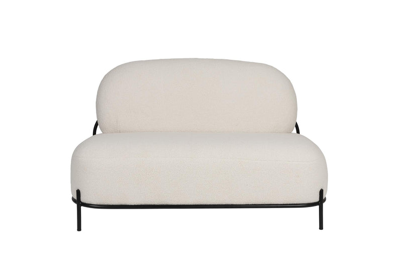 Sofa Polly Teddy Ivory - Majorr
