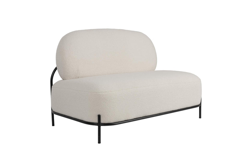 Sofa Polly Teddy Ivory - Majorr